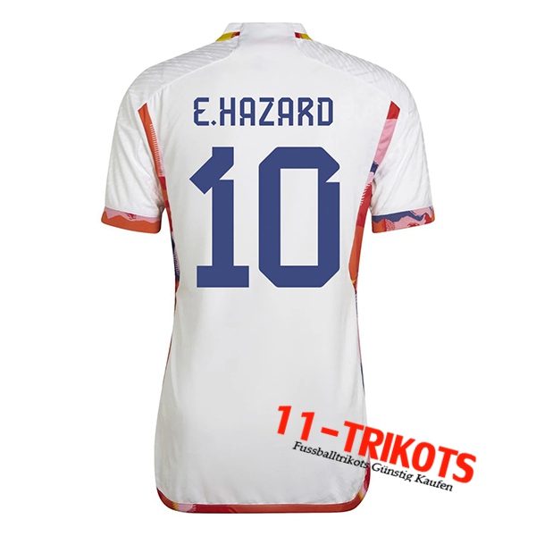 Belgien (E.HAZARD #10) 2022/2023 Auswärtstrikot