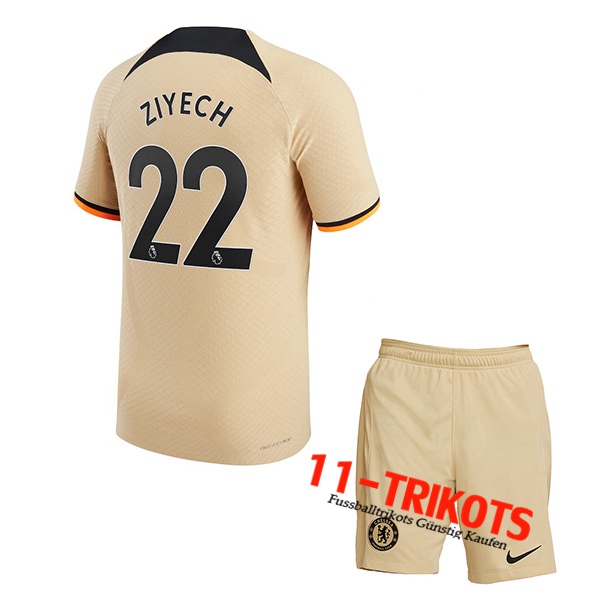 Chelsea (ZIYECH #22) Kinder Third Trikot 2022/2023