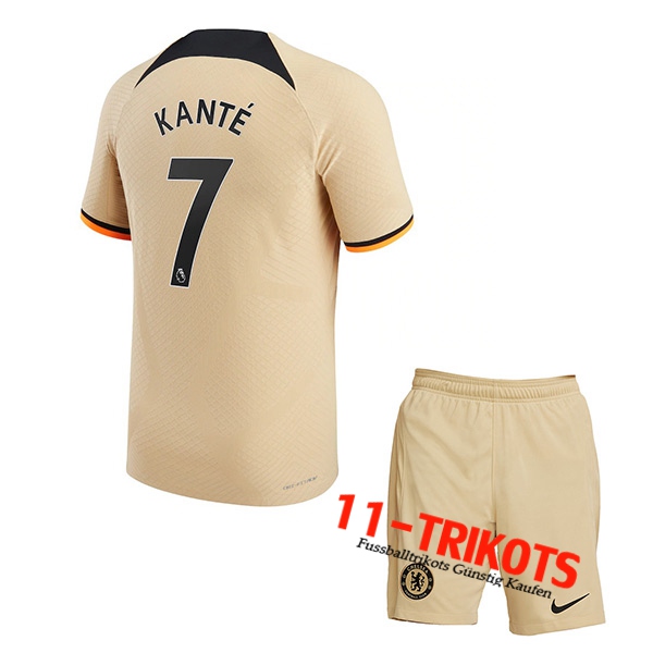 Chelsea (KANTÉ #7) Kinder Third Trikot 2022/2023