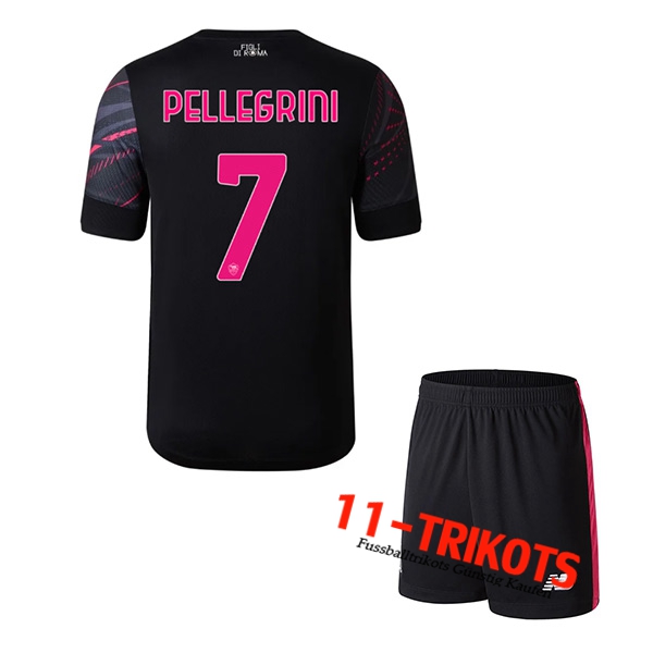 AS Rom (PELLEGRINI #7) Kinder Third Trikot 2022/2023