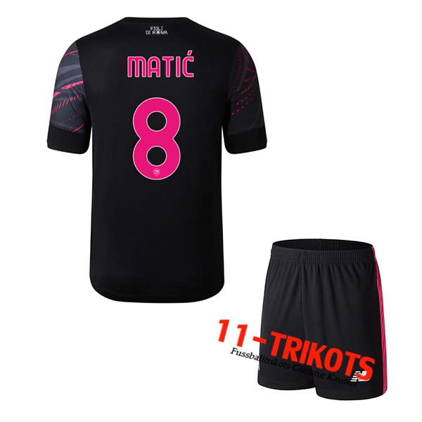 AS Rom (MATIĆ #8) Kinder Third Trikot 2022/2023