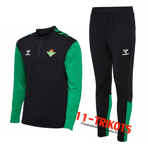 Real Betis Trainingsanzug Schwarz 2022/2023