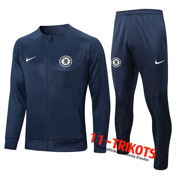 FC Chelsea Trainingsanzug (Jacke) Navy blau 2022/2023