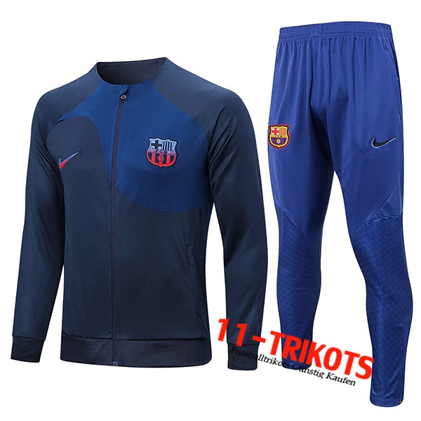 FC Barcelona Trainingsanzug (Jacke) Navy blau 2022/2023