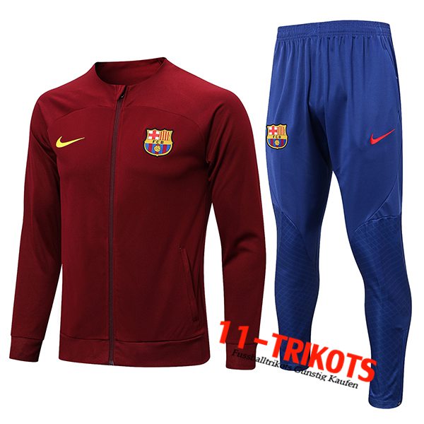 Barcelona Trainingsanzug (Jacke) Brun 2022/2023