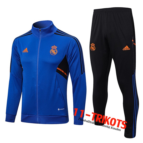 Real Madrid Trainingsanzug (Jacke) Blau 2022/2023