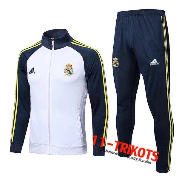 Real Madrid Trainingsanzug (Jacke) Weiß 2022/2023