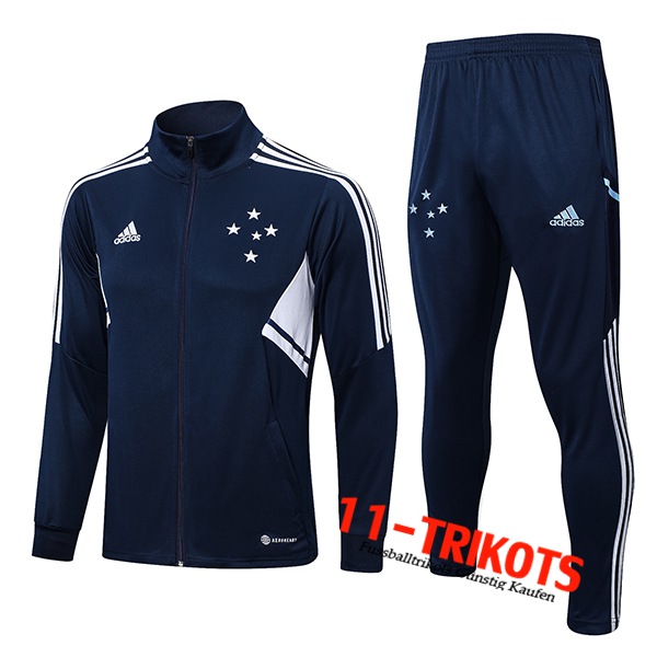 Cruzeiro EC Trainingsanzug (Jacke) Navy blau 2022/2023