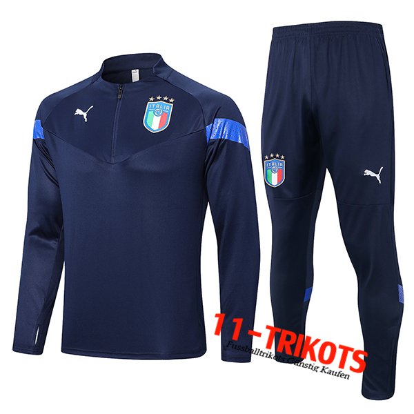 Italien Trainingsanzug Navy blau 2022/2023