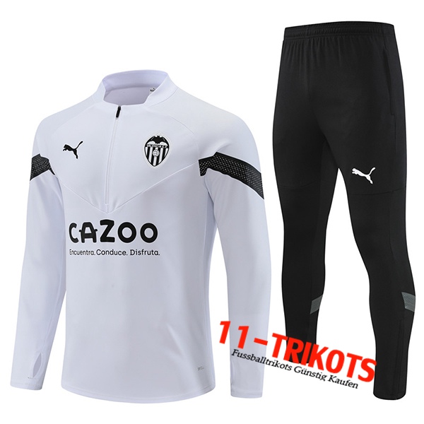 Valencia Trainingsanzug Weiß 2022/2023
