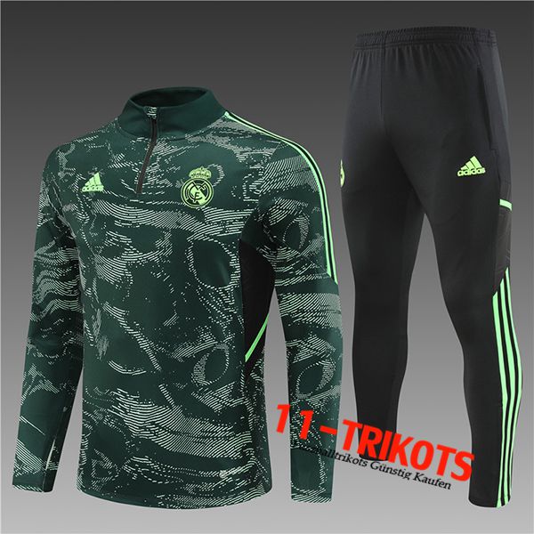 Real Madrid Trainingsanzug Enfant Camouflage-Farbe 2022/2023