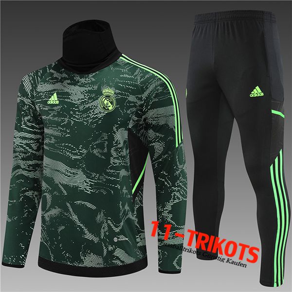 Real Madrid Trainingsanzug Enfant Camouflage-Farbe 2022/2023