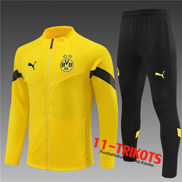 Dortmund Trainingsanzug (Jacke) Enfant Gelb 2022/2023
