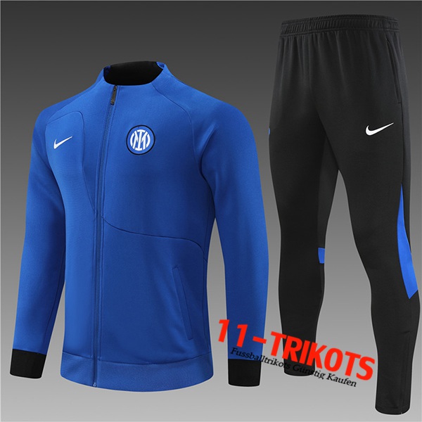 Inter Milan Trainingsanzug (Jacke) Enfant Blau 2022/2023