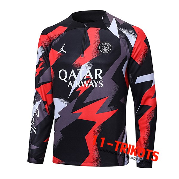 Jordan PSG Training Sweatshirt Rot/Grau 2022/2023