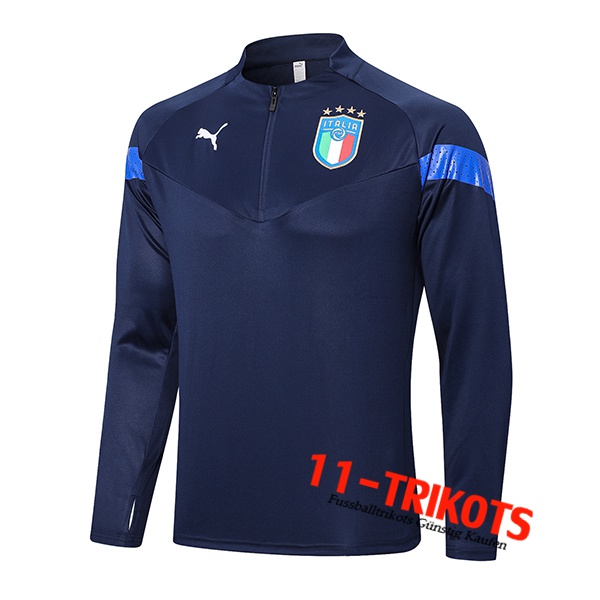 Italien Training Sweatshirt Navy blau 2022/2023