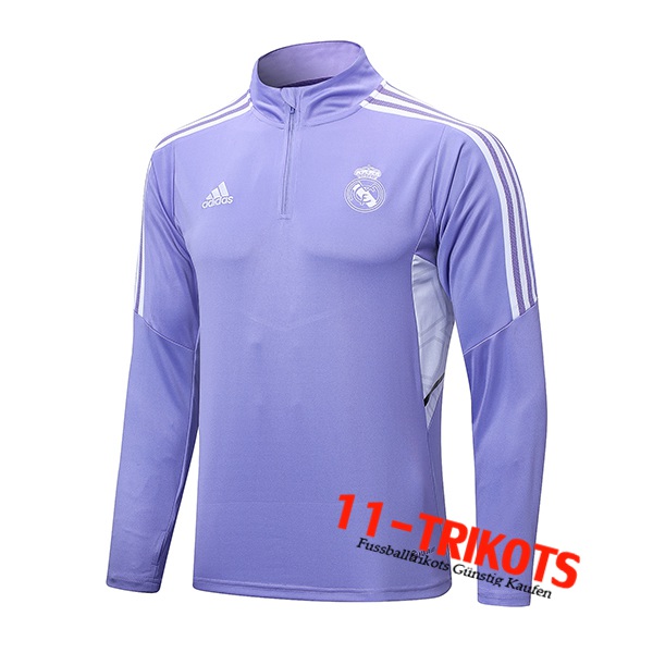 Real Madrid Training Sweatshirt lila 2022/2023