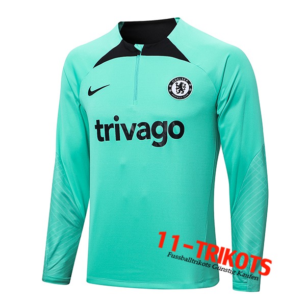 FC Chelsea Training Sweatshirt Grün 2022/2023