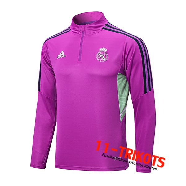 Real Madrid Training Sweatshirt lila 2022/2023