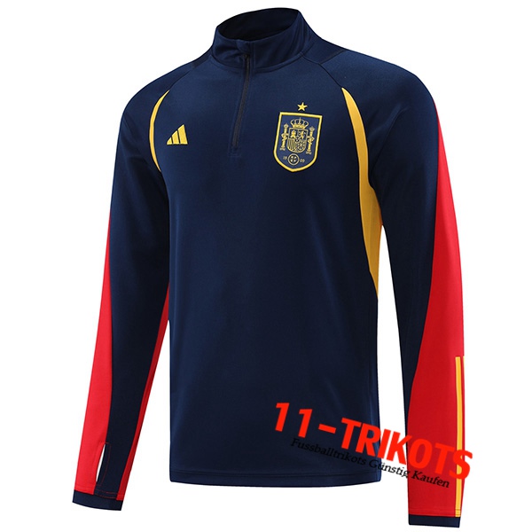 Spanien Training Sweatshirt Navy blau 2022/2023