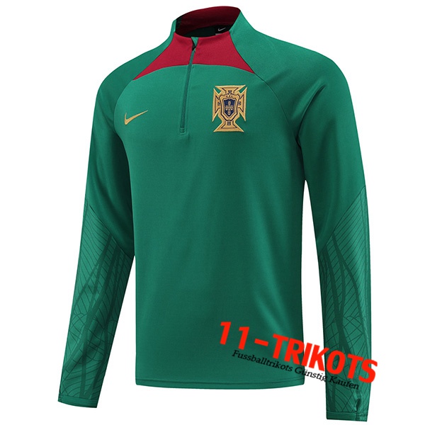 Portugal Training Sweatshirt Grün 2022/2023