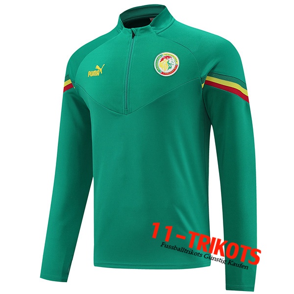 Sénégal Training Sweatshirt Grün 2022/2023