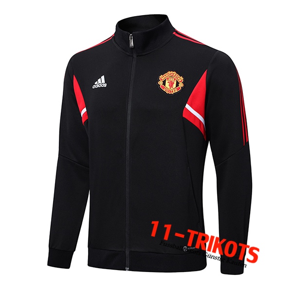 Manchester United Trainingsjacke Schwarz 2022/2023