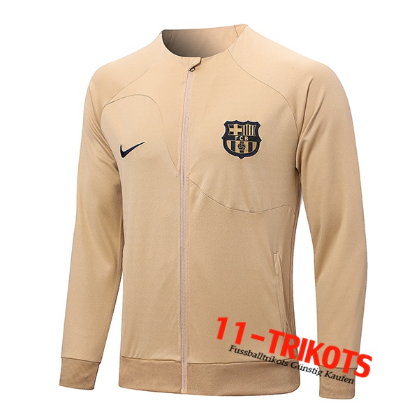 FC Barcelona Trainingsjacke Gelb 2022/2023