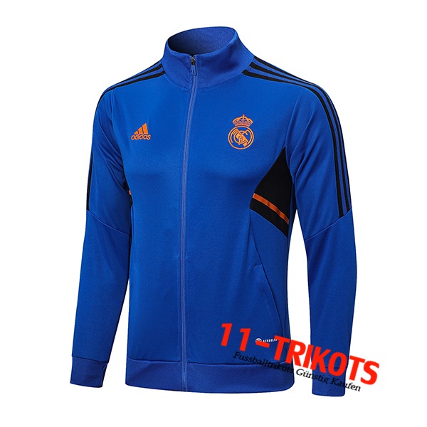 Real Madrid Trainingsjacke Blau 2022/2023