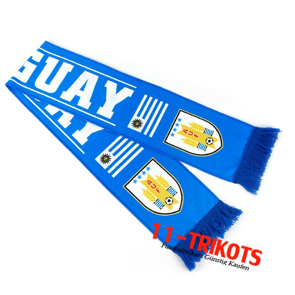 Neues Schals WM 2022 Uruguay Blau