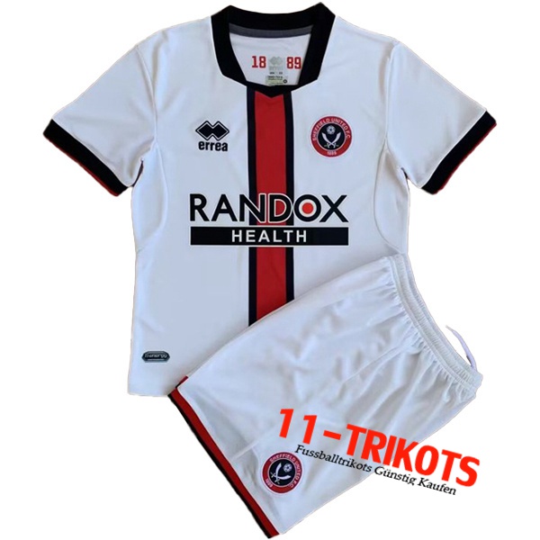 Neues Fussball Trikots Sheffield United Auswärtstrikot 2022/2023