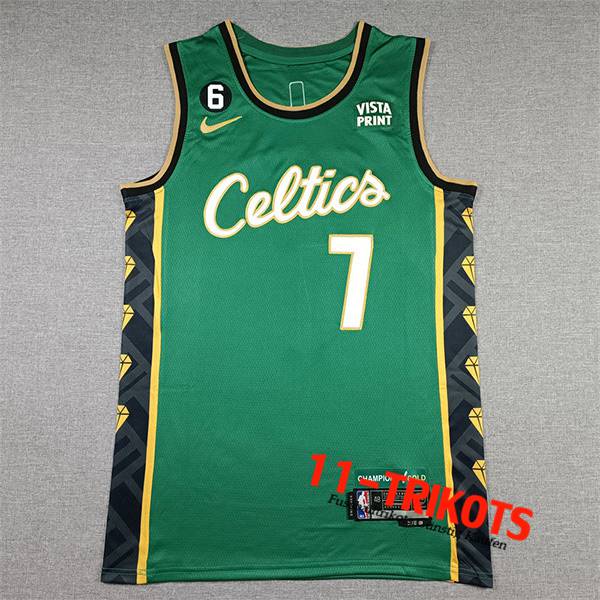 Boston Celtics Trikots (BROWN #7) 2022/23 Grün
