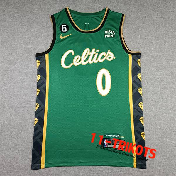 Boston Celtics Trikots (TATUM #0) 2022/23 Grün