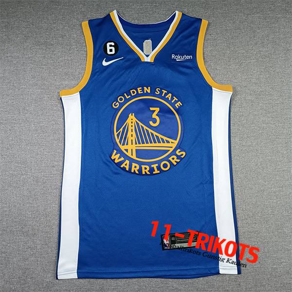 Golden State Warriors Trikots (POOLE #3) 2022/23 Blau