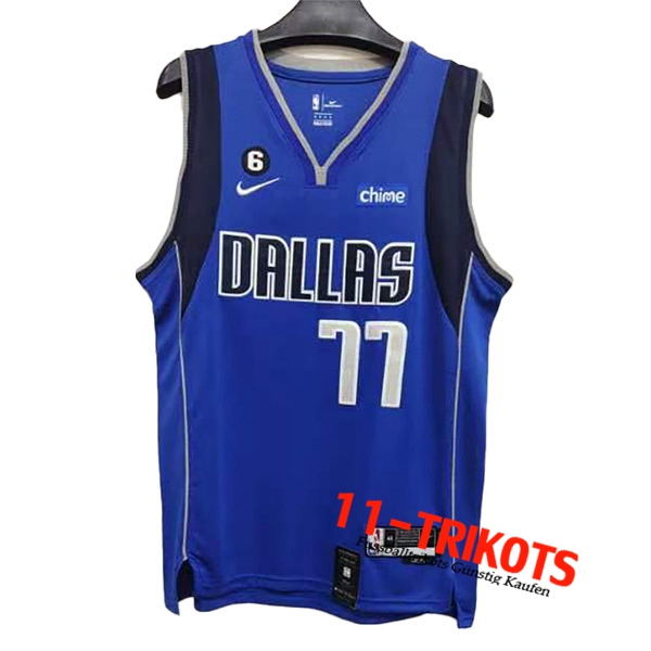 Dallas Mavericks Trikots (DONCIC #77) 2022/23 Blau