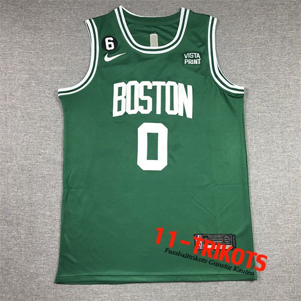 Boston Celtics Trikots (TATUM #0) 2022/23 Grün