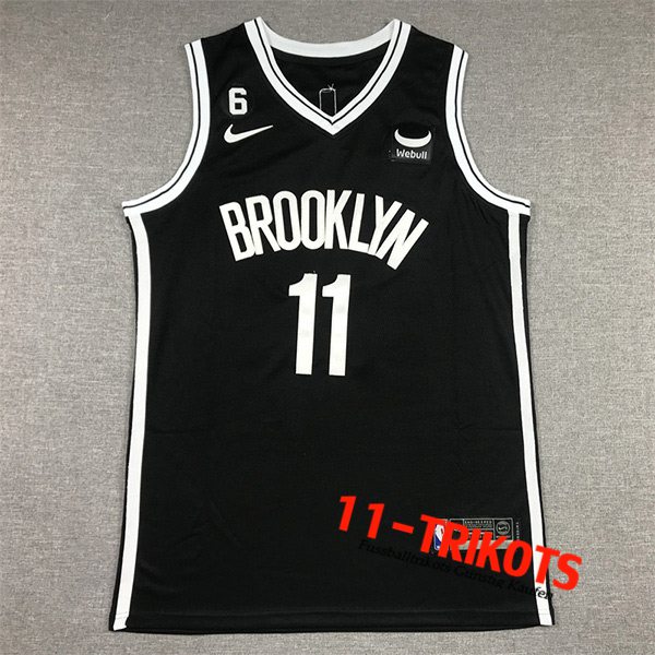 Brooklyn Nets Trikots (IRVING #11) 2022/23 Schwarz