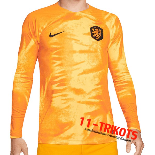 Neues Niederlande Heimtrikot Langarm 2022/2023