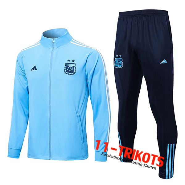 Argentin Trainingsanzug (Jacke) Hellblau 2022/2023