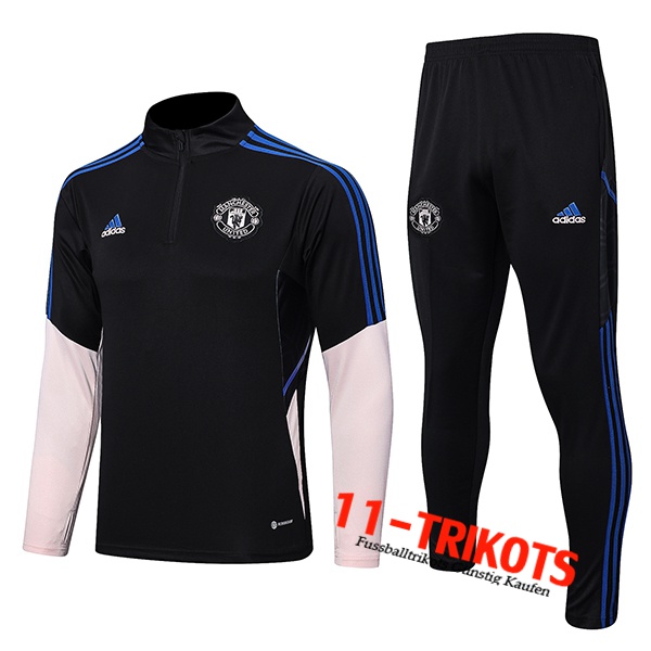 Manchester United Trainingsanzug Schwarz 2022/2023