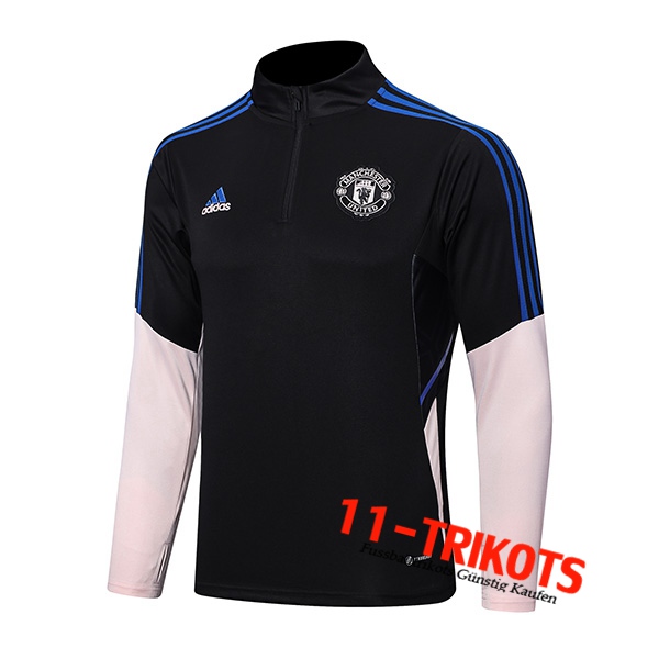 Manchester United Training Sweatshirt Schwarz 2022/2023