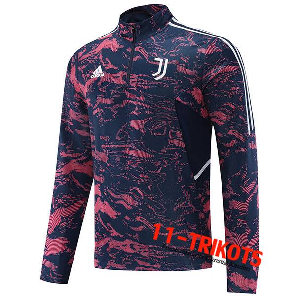 Juventus Training Sweatshirt Blau/Rosa 2022/2023