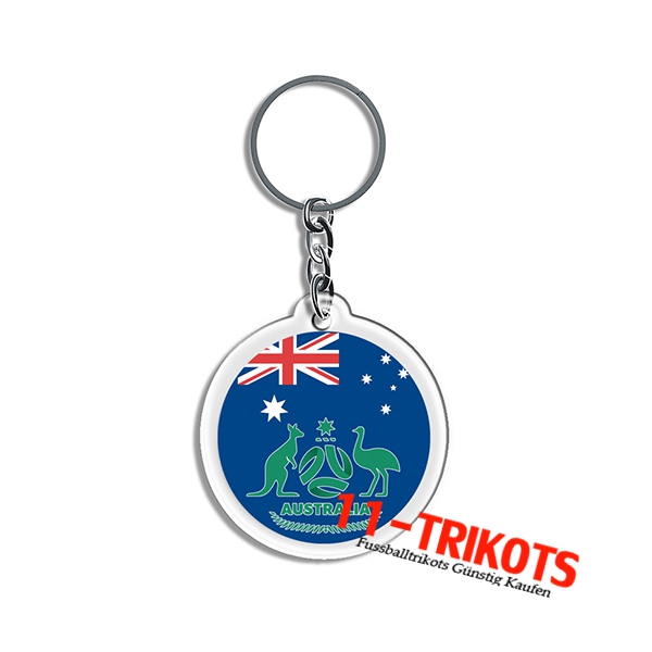 Neues Schlüsselhalter Arrondir WM 2022 Australien Blau
