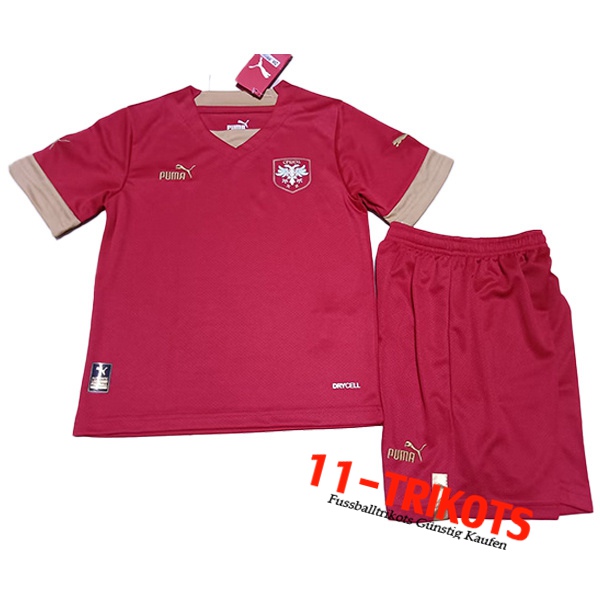 Serbien Kinder Heimtrikot WM 2022