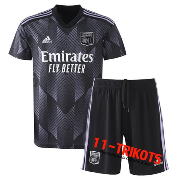 Neues Lyon Kinder Third Trikot 2022/2023