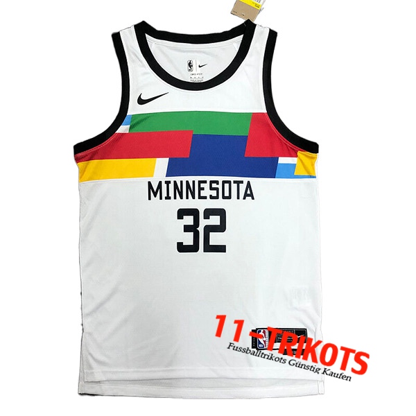 Trikots Minnesota Timberwolves (TOWNS #32) 2022/23 Weiß