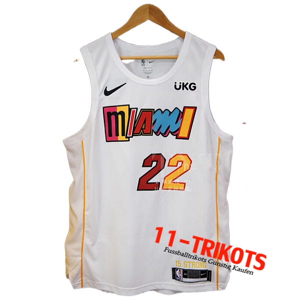 Trikots Miami Heat (BUTLER #22) 2022/23 Weiß