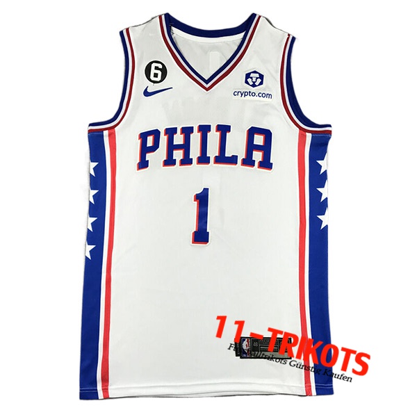 Trikots Philadelphia 76ers (HARDEN #1) 2022/23 Weiß