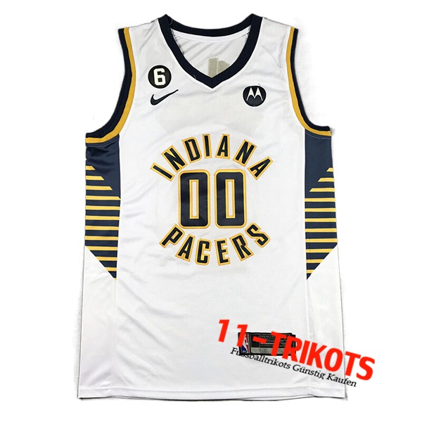 Trikots Indiana Pacers (MATHURIN #00) 2022/23 Weiß