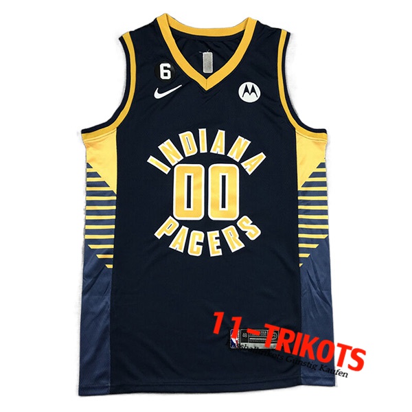 Trikots Indiana Pacers (MATHURIN #00) 2022/23 Schwarz